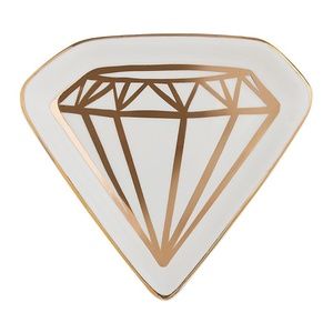 Diamond Shaped Trinket Dish